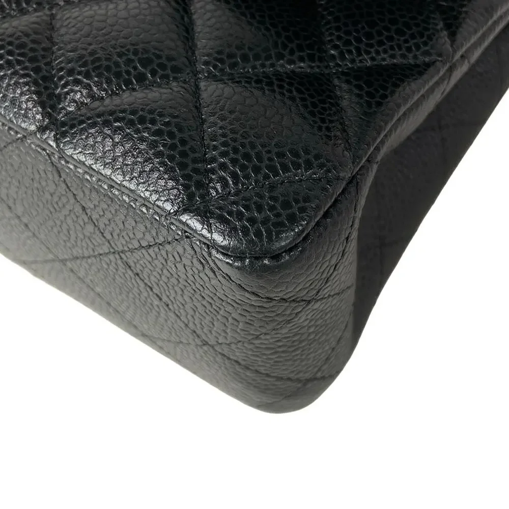 Chanel Double Flap Matelasse Shoulder Bag A01112